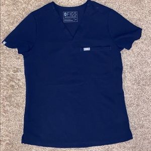 Catarina digs scrub top in navy